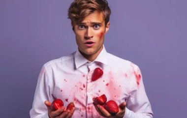 Как легко удалить пятна от клубники с одежды и не повредить ткань