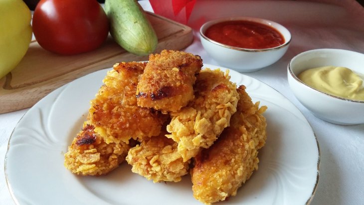 3 варианта приготовления куриного филе в панировке