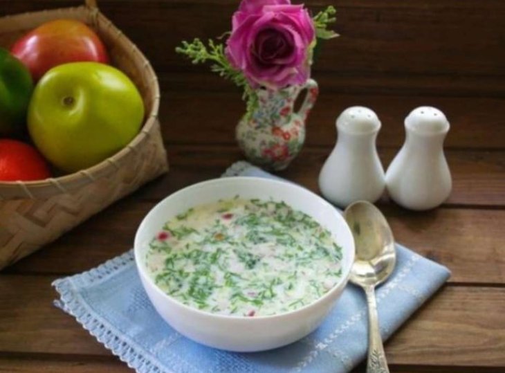 Вкус лета: пошаговый рецепт окрошки с рыбой