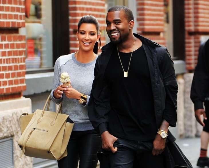 Ким Кардашьян и Канье Уэст отметили 