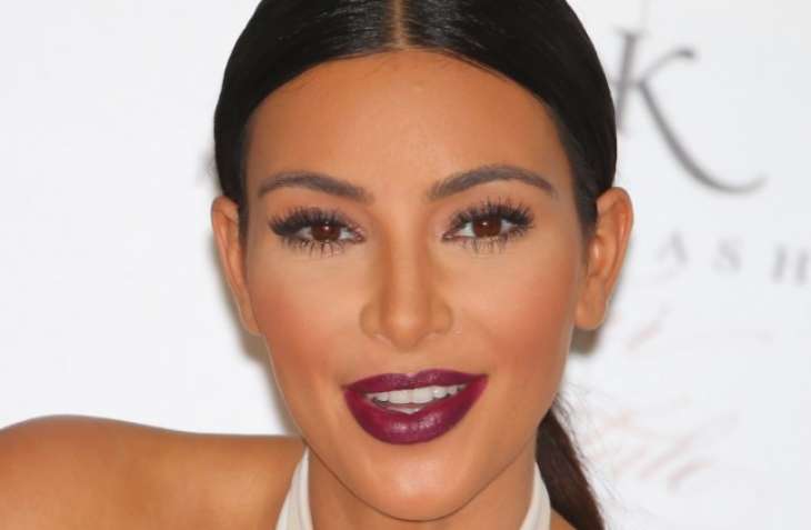 Ким Кардашьян снова разделась