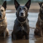 Новый хит: три собаки соединили усилия ради еды хозяина (ВИДЕО)