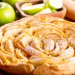 Очень простой рецепт вкусной постной шарлотки с яблоками
