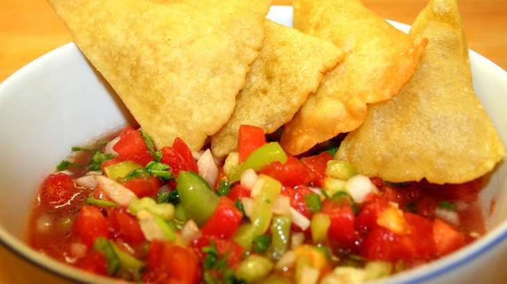 Свежая сальса с халапеньо