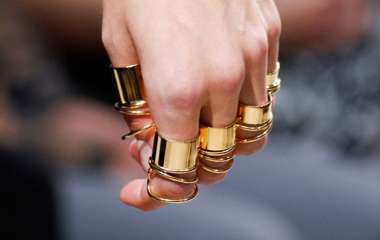 Модные золотые кольца для женщин 2019-2020