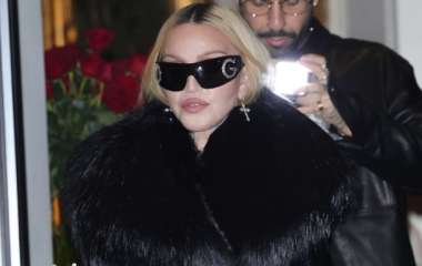 Мадонна показала готический образ в Милане
