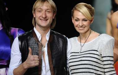 Плющенко и Рудковская отмечают годовщину знакомства