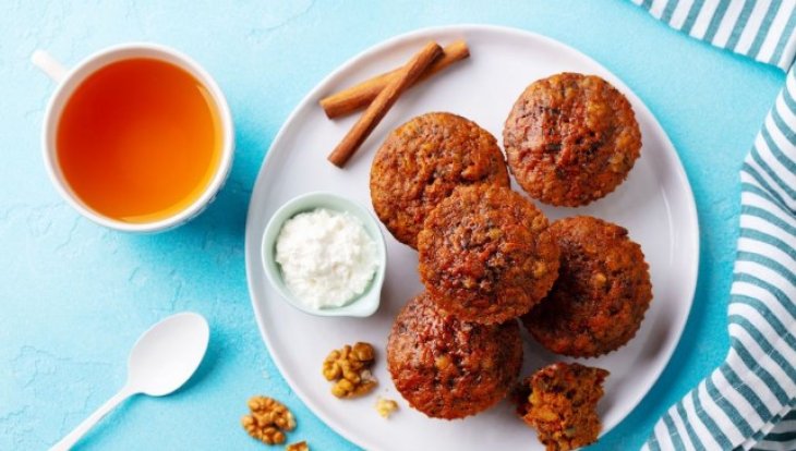 Полезные морковные кексы: рецепт здорового завтрака