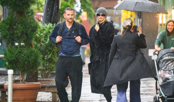 Джиджи Хадид проводит время с мамой Брэдли Купера