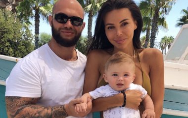 Сын Джигана и Оксаны Самойловой снялся в своей первой фотосессии