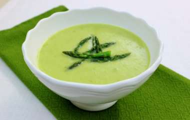Суп-пюре со спаржей
