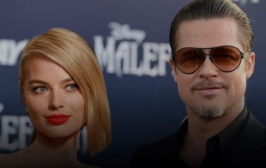 Брэд Питт спровоцировал слухи о своем романе с Марго Робби