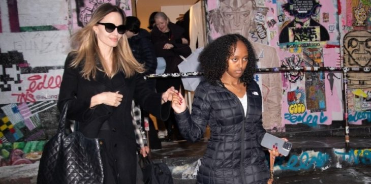 Анджелина Джоли появилась на публике с детьми (фото)