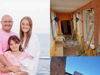Біля школи, де навчається донька Юрія Ткача, впала російська ракета: дружина коміка розбирала уламки