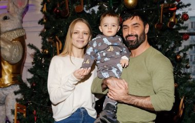 Дружина Козловського довела до сліз реакцією сина на влучання 