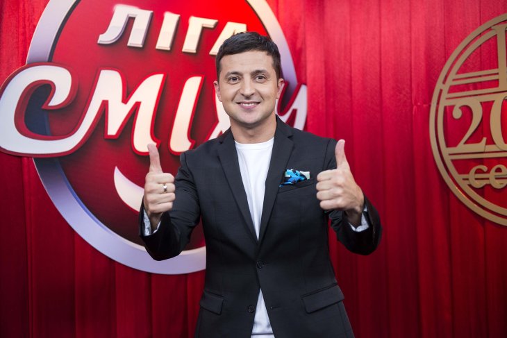 Владимир Зеленский приобщает к спорту коллег