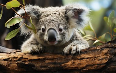 Сети насмешила коала, издающая забавные звуки (ВИДЕО)