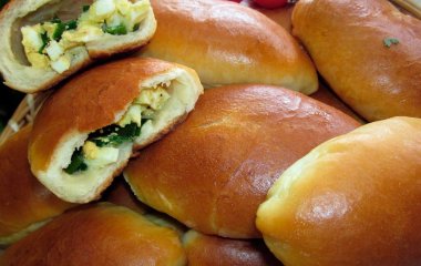 Дрожжевые пирожки с начинкой