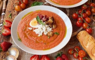 Готовим испанский гаспачо за 20 минут