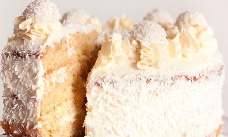 Торт Рафаэлло миндально-кокосовый