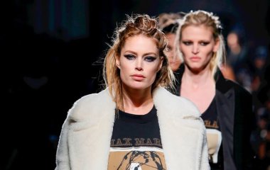 Роскошные наряды для женщин в осенне-зимней коллекции 2019 Brandon Maxwell
