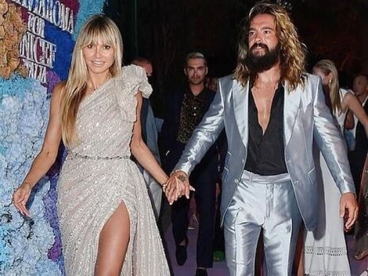 48-летняя Клум засветила голую грудь на постельных фото с 31-летним мужем