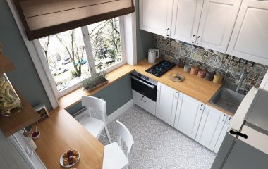Как обустроить маленькую кухню: 5 советов