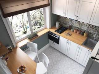 Как обустроить маленькую кухню: 5 советов