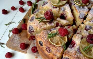 Ягодный пирог с рикоттой