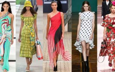 Модные женские платья весна-лето 2020