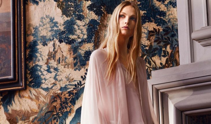 Красивая женская одежда в коллекции Chloe Pre-Fall 2019