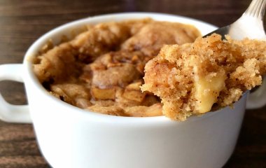 Воздушный кекс в микроволновке за 5 минут: элементарный рецепт