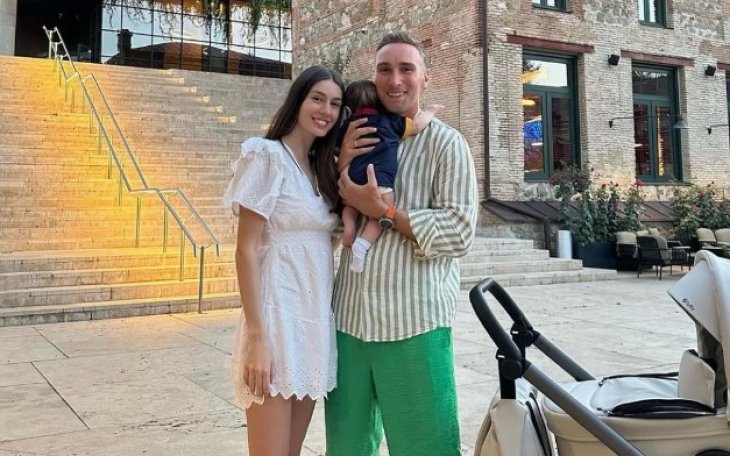 Жена Иракли Макацария впервые за длительное время показала их заметно подросшего  5-месячного сына