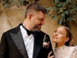 Олена Шоптенко втретє вийшла заміж і показала нового чоловіка-австрійця: фото з їхнього весілля