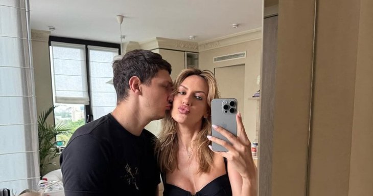 Наречений-військовий Лесі Нікітюк засвітив обличчя їхнього сина і зворушив контрастом життя