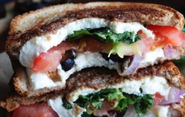 Вкусно и быстро ! Сэндвич по-средиземноморски