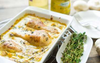 Курица в маринаде из сметаны и ананасового сока