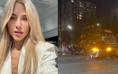 Дашу Квиткову признали виновной в ДТП в Киеве с потерпевшими, но права не забрали