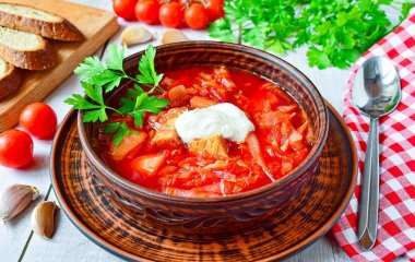 Борщ с кабачками: оригинальный рецепт традиционного украинского блюда