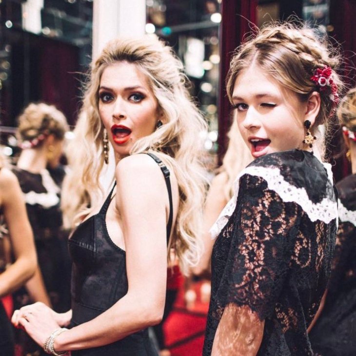 Дочь Веры Брежневой позировала в клетчатом комбинезоне