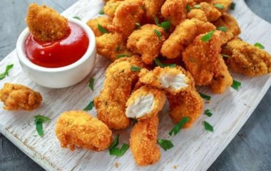 Хрустящие наггетсы в духовке: пошаговый рецепт