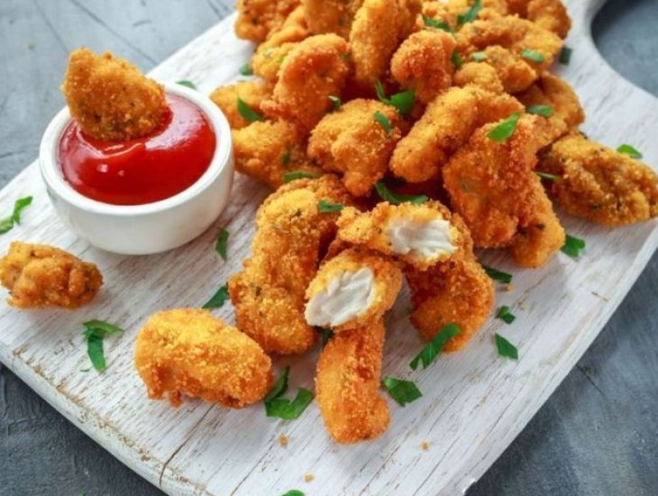 Хрустящие наггетсы в духовке: пошаговый рецепт
