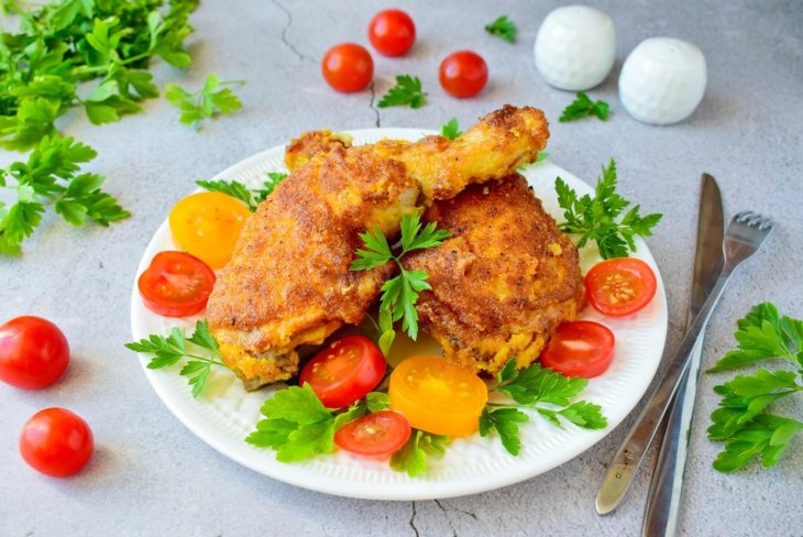 Вкуснейшая закуска: рецепт жареной курицы в панировке