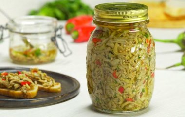 Баклажаны в масле по-итальянски