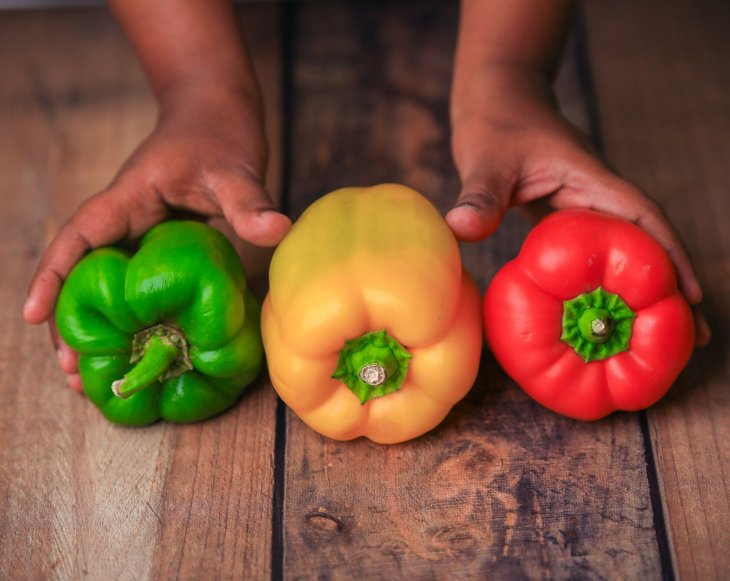 Стало известно, почему болгарский перец имеет разные цвета