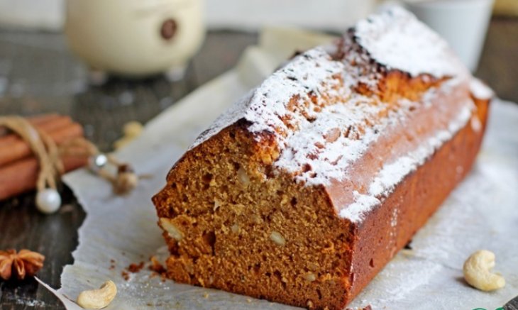 Постный кекс