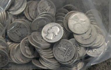 Скаб впав прямо зі стелі: під час ремонту пара знайшла срібло на 10 тис. дол.