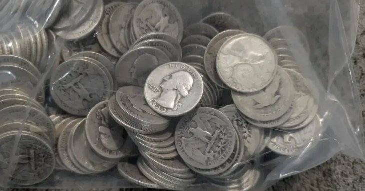 Скаб впав прямо зі стелі: під час ремонту пара знайшла срібло на 10 тис. дол.