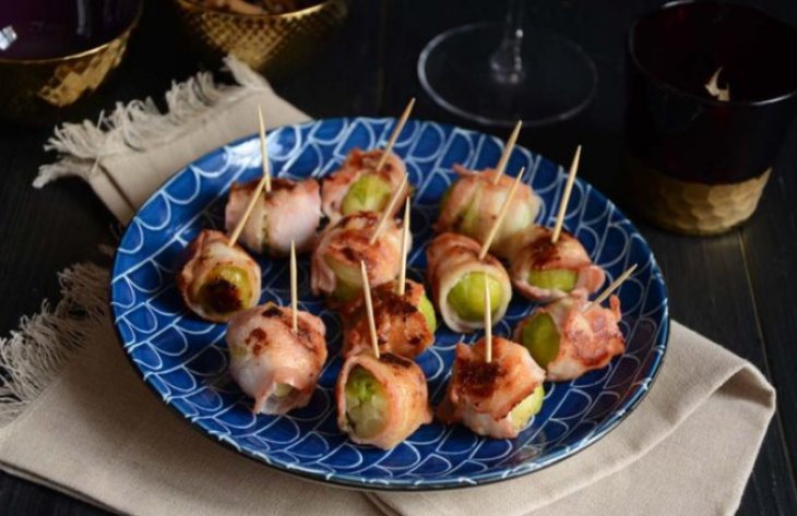 Закуска с брюссельской капустой