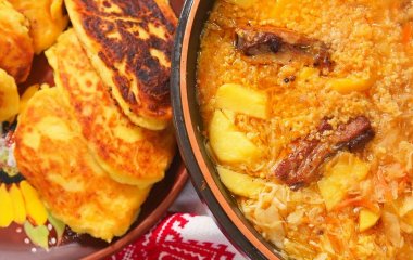 Картофельный лежень с мясом: простой рецепт